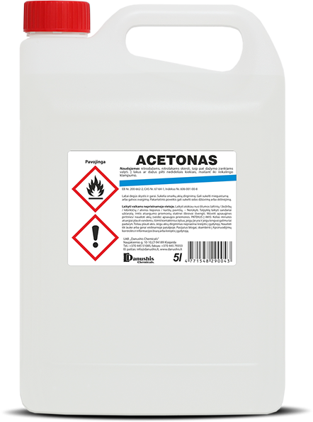 Acetonas 0,5L